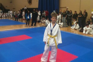 Grand Prix-3 Karate Ontario Welcome House student gets 2-nd place and silver medal for kata